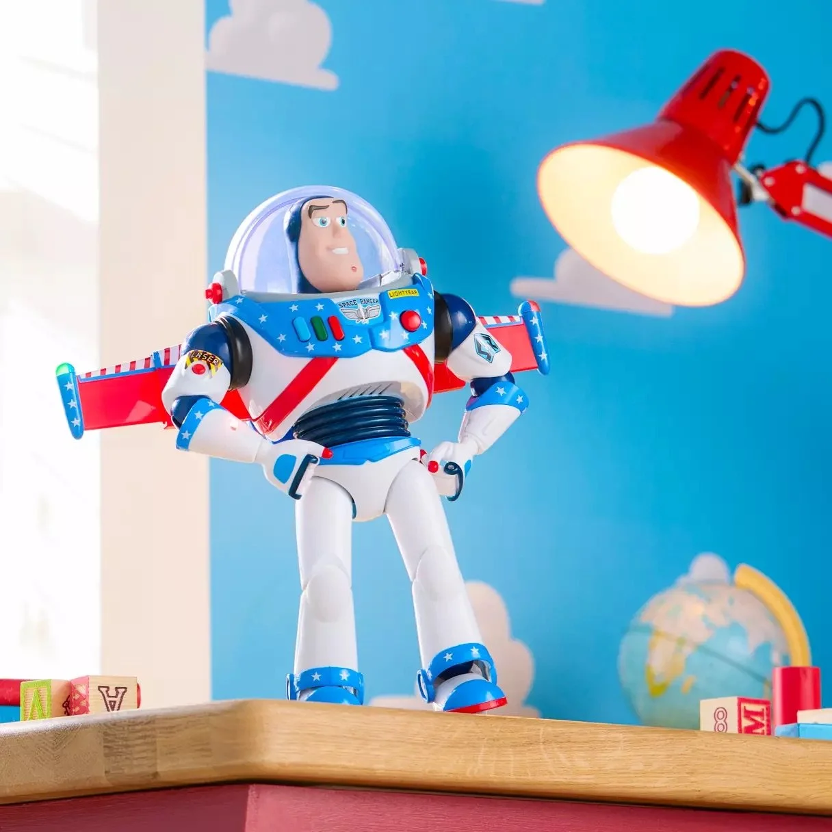 New Buzz Lightyear Americana Talking Action Figure on Disney Store